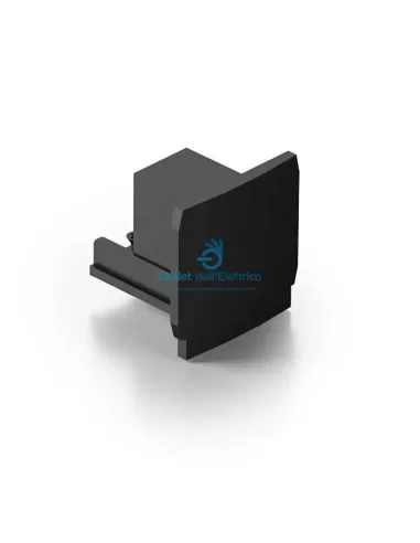 Embout de rail noir Wiva 41900110